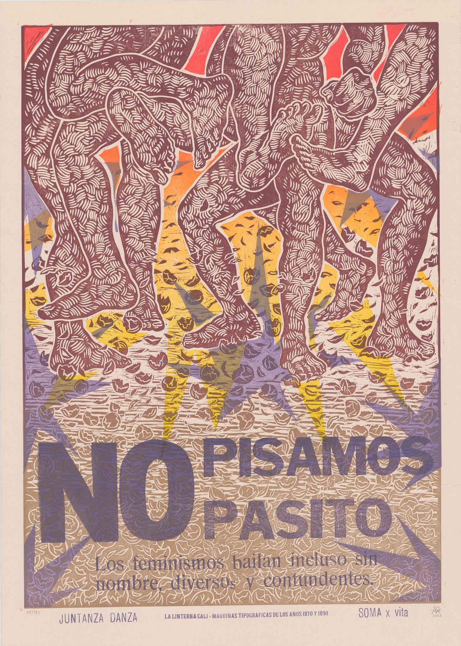 "No pisamos pasito", 2023