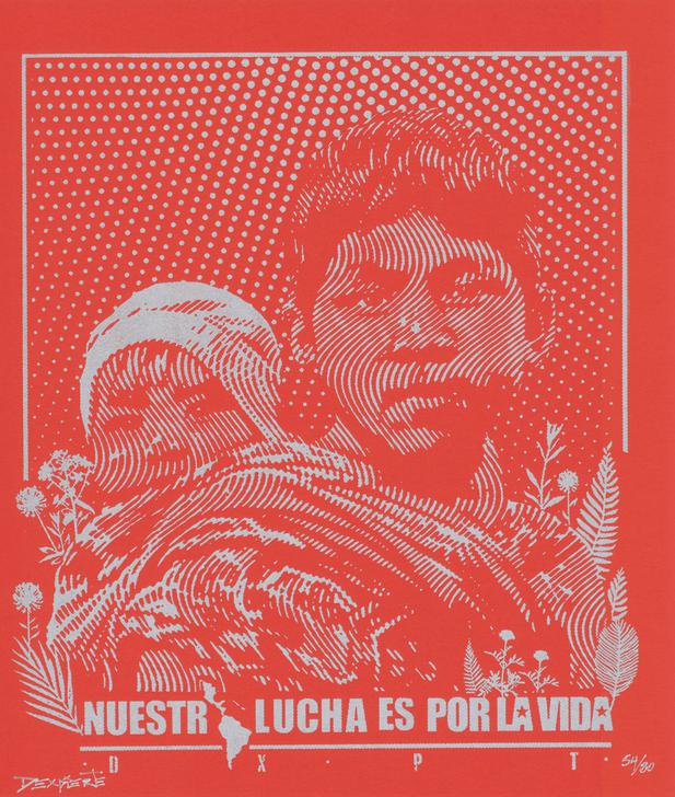 "Nuestra lucha es por la vida - Niños - red", 2025