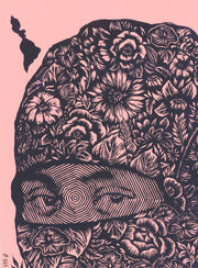 "Mirada Flores - pink", 2025