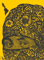 "Mirada Flores - yellow", 2025