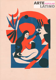 "Foco", Piece 8/10, Limited Serigraphy by CECIRO, 2023