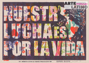 "Nuestra Lucha es por la Vida", Limited Linocut by Dexpierte Colectivo, 2023
