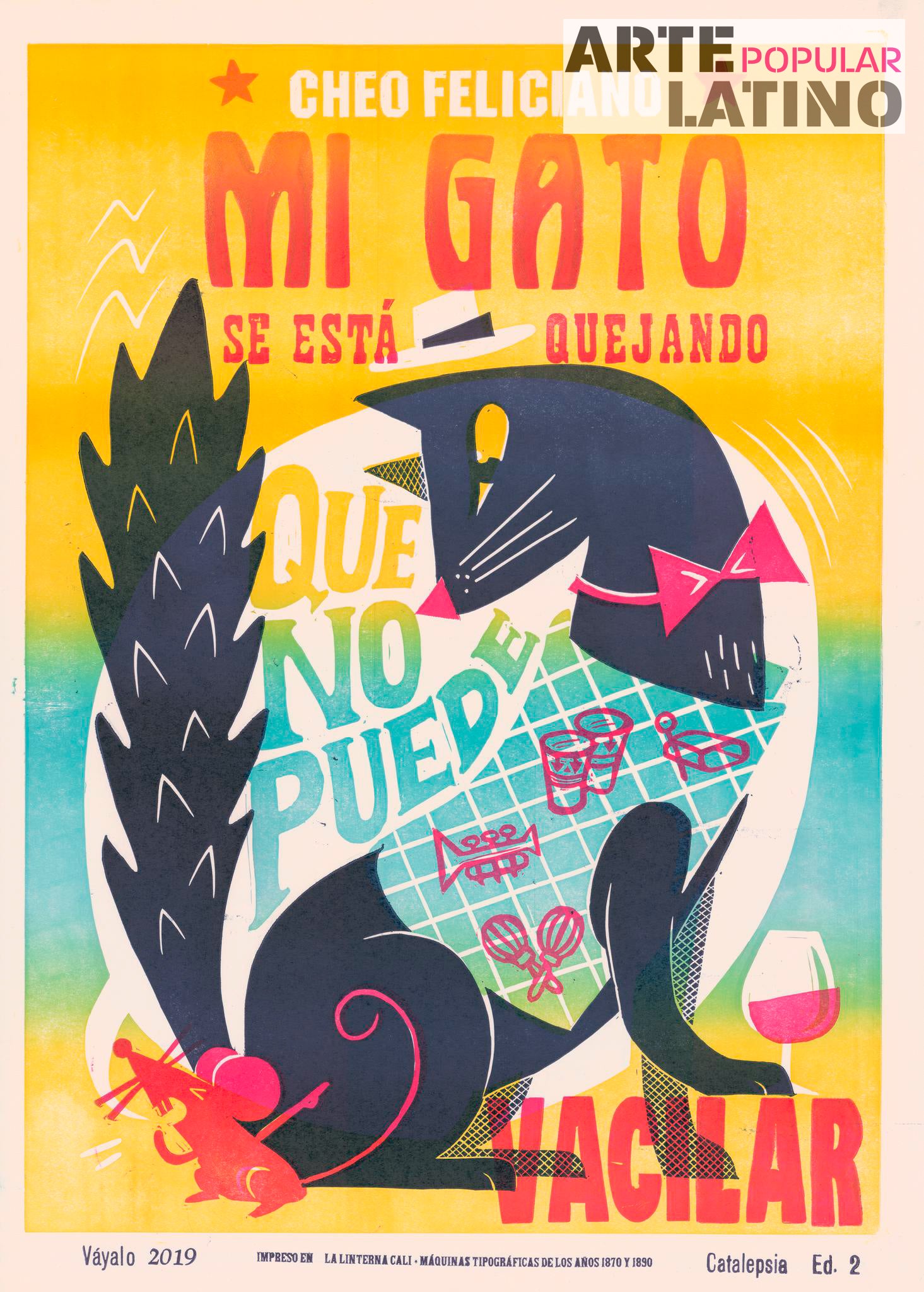 "Mi Gato se está quejando que no puede vacilar", 2019