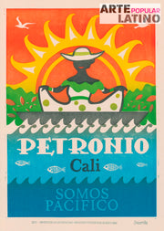 "Petronio Cali - Somos Pacífico", Open Linocut by ZECARRILLO, 2023