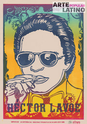 "Hector Lavoe", Limited Linocut by Olfraro, 2022