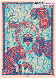 "Water, Energy Flow", Limited Serigraphy by Cabanzo, 2025