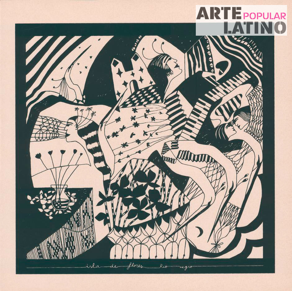 "Isla de Flores - Río Negro", Limited Serigraphy by CECIRO, 2025