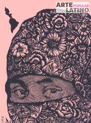 "Mirada Flores - pink", Limited Woodcut by Dexpierte Colectivo, 2025