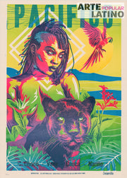 "Pacífico Panter", Limited Linocut by ZECARRILLO, 2023