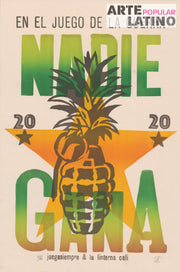 "Nadie gana", Limited Linocut by juegasiempre, 2020