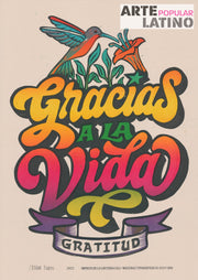 "Gracias a la Vida", Limited Linocut by Elliottupac, 2022