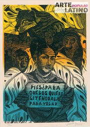 "Frida", Limited Linocut by Chezar Dubinin, 2023