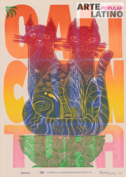 "Cali Calentura - Emblemas de Cali", Limited Linocut by NarCo, 2023